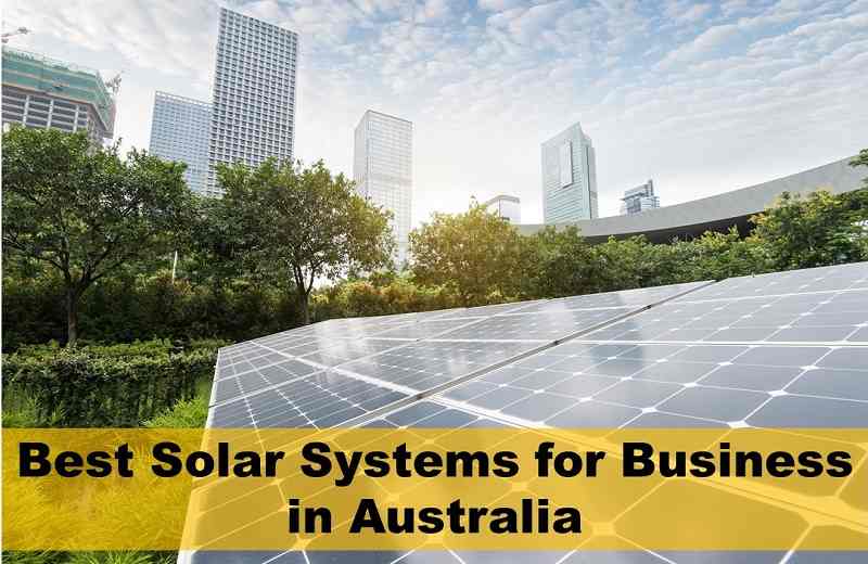 business solar panel installation