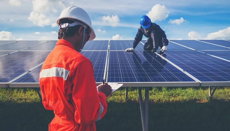solar panels for business