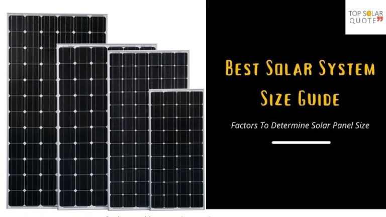 Solar System Size | How To Determine What Size Is For You?